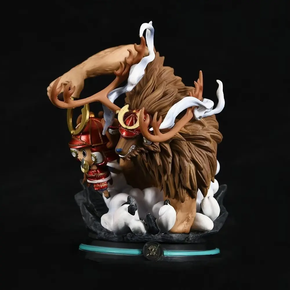 14cm One Piece Figures Chopper Anime Figures Wano Onigashima Chopper Action Figurine Kawaii PVC Statue Model Doll Collection Toy