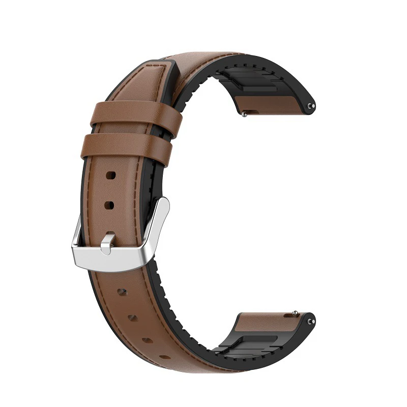 

Leather Watchband Strap for Huawei Watch GT2 Pro Bracelet Band 22mm Wristband for Huawei WATCH Gt 2 Pro Brown