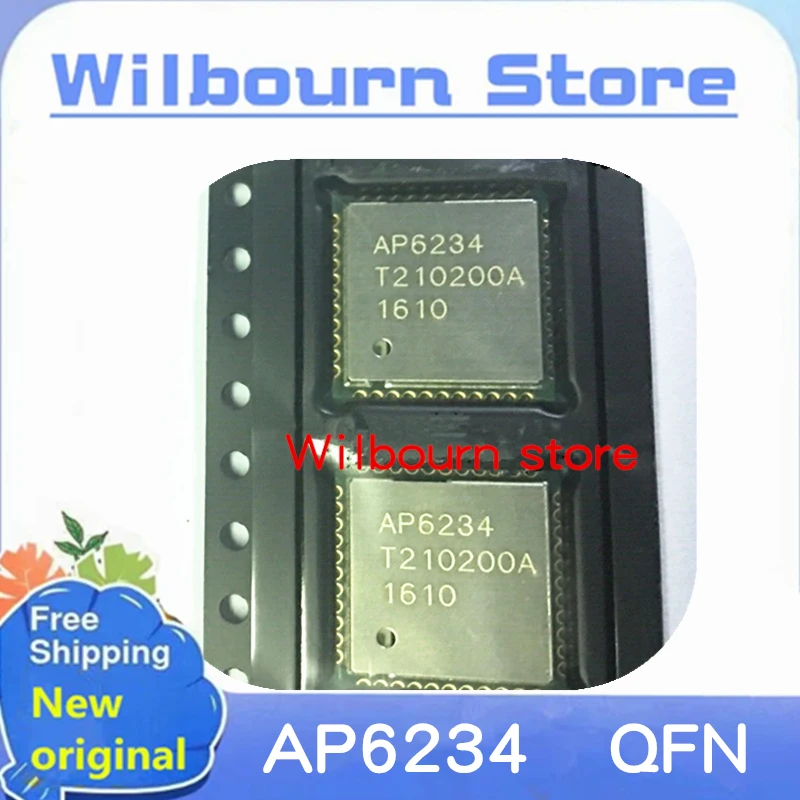 1PCS~5PCS/LOT AP6234 QFN WIFI module New original