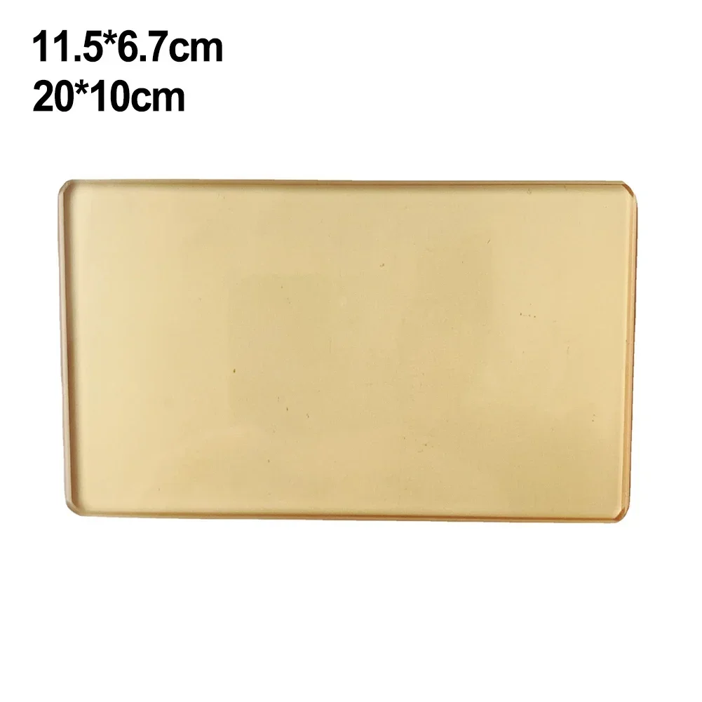 Camping Stove Accessories Wood Stove Stove Door Glass Furnace Door High Temperature 100g/200g Accessories Barbecue Block Smoke Outdoor Part Replacement