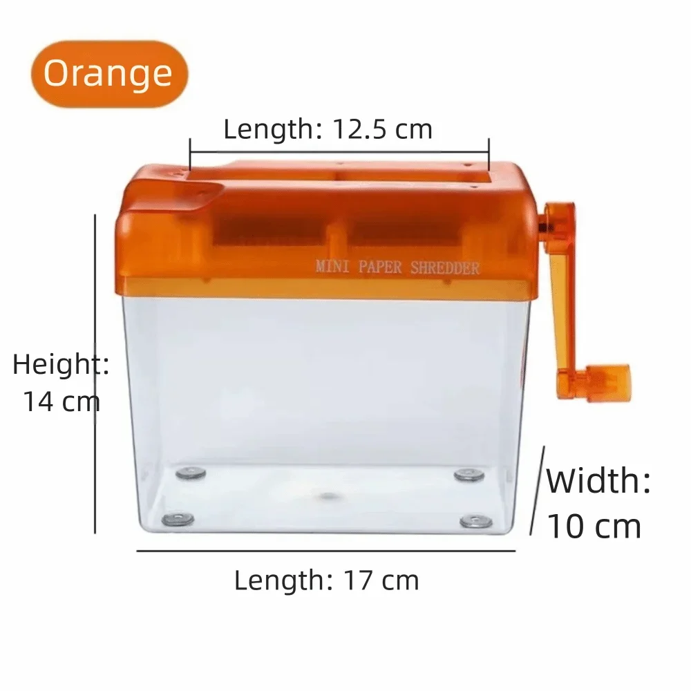 כלי חיתוך נייר מסמכים ידידותי לסביבה ושקוף עשוי מ-ABS איכותי