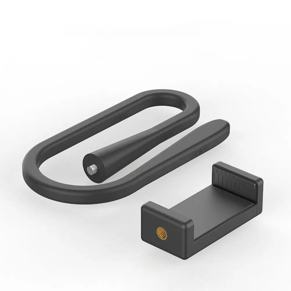 Universal Baby Monitor Holder Silicon Flexible Baby Camera Bracket Mount Hole-Free Adjustable Webcam Stand Crib Cradle Rod