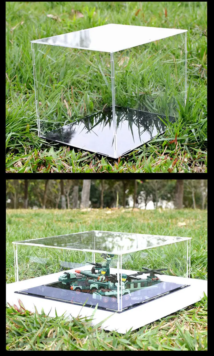 Boîte De Protection Transparente En Polycarbonate Pour Porte-clés Labubu - 15x8x5 Cm