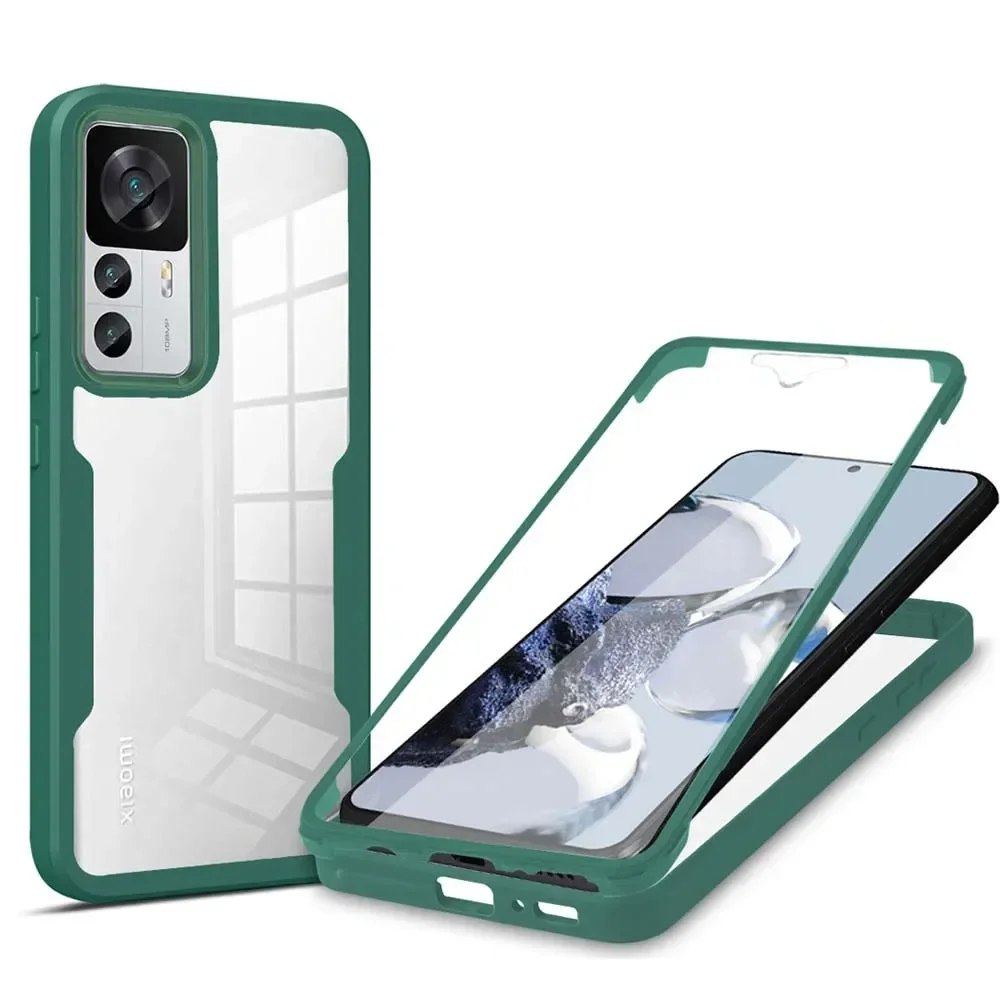 Premium 360° Full Body Shockproof Phone Case with Double-Sided Screen Protection