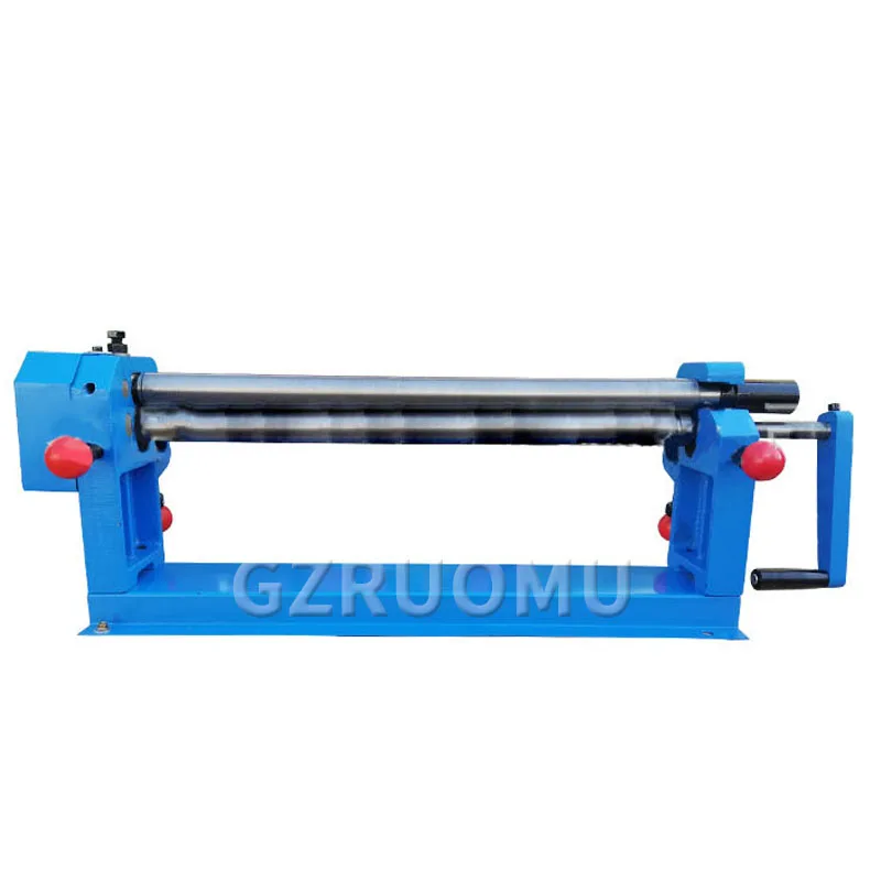 

SJ610 Manual Sheet Metal Plate Rolling Machine 610MM Hand Crank Roller Press Reel Rounding Bender Iron Aluminum Bending Forming
