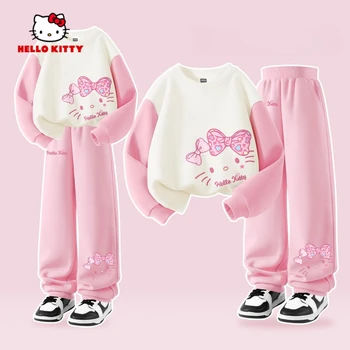 Sanrio automne bébé filles vêtements ensemble enfant Hello Kitty