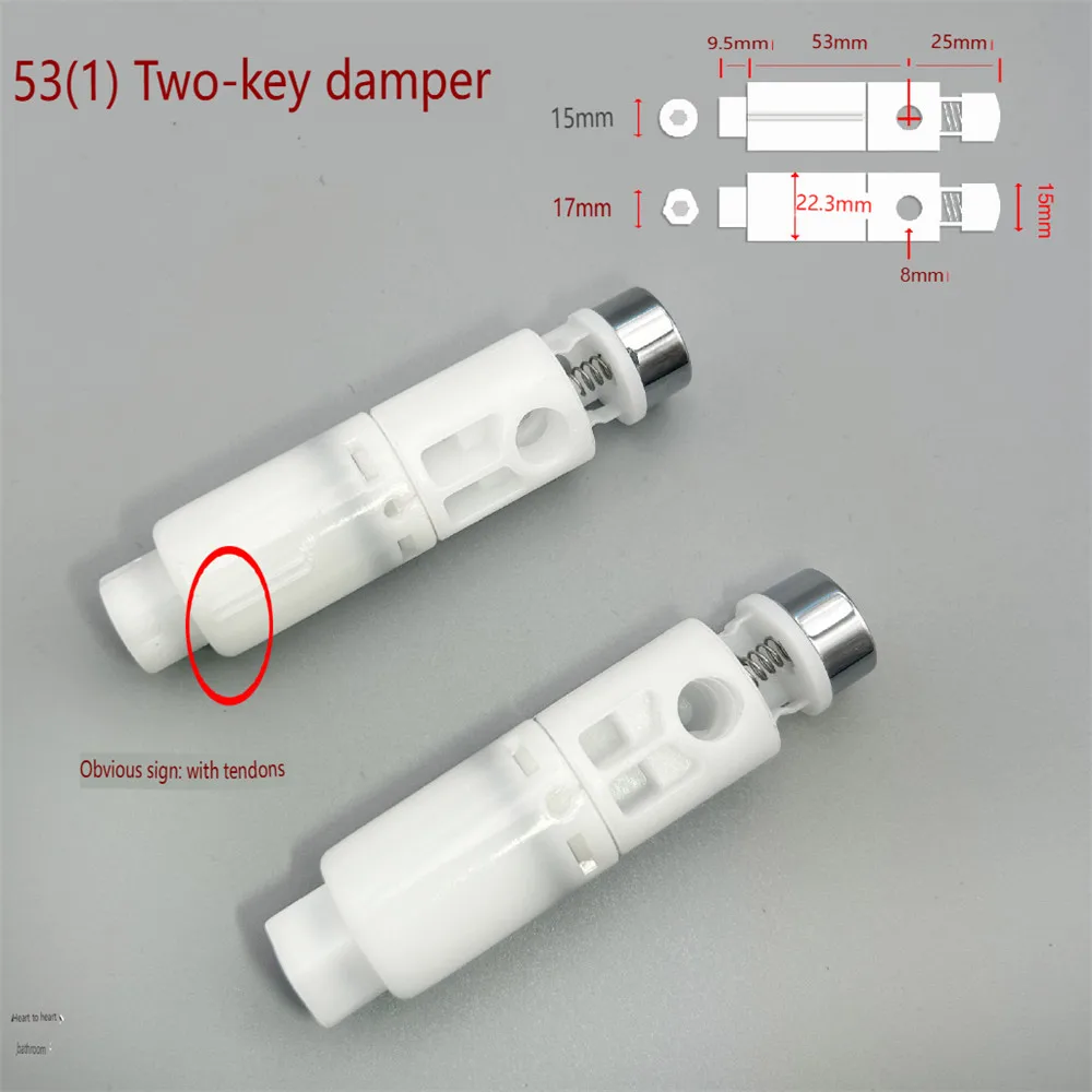 Suitable for PP urea-formaldehyde toilet seat er shaft damper special for bathroom toilet L24093 toilet seat accessories