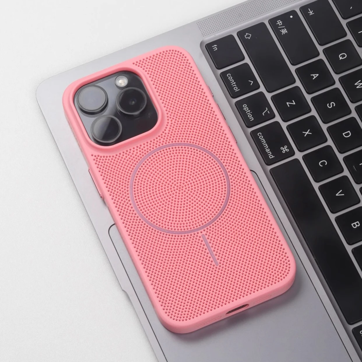 Ultra Thin Breathable Cooling Hard Case with MagSafe Wireless Charging Compatibility