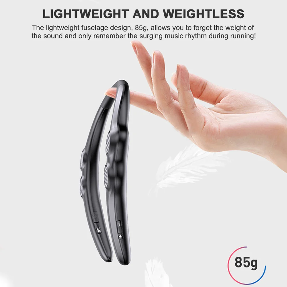 Wearable Bluetooth-compatible Speaker Hang Neck Wireless Subwoofer Sound Box bluetooth speaker portable speaker mini bluetooth speaker audio speaker tweeter speaker bass speaker hifi speaker neckband speaker