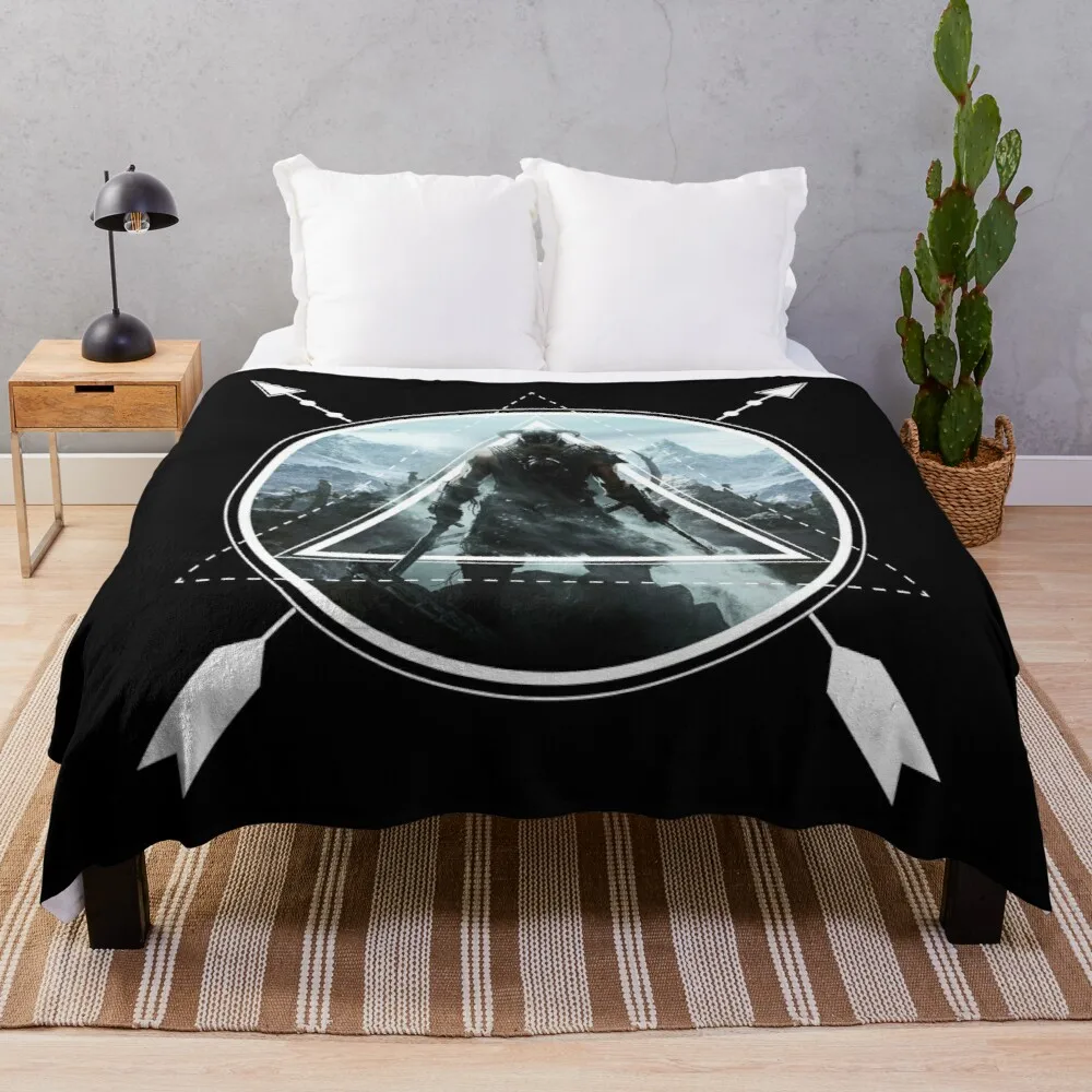 

Dragonborn Throw Blanket Large Blanket
