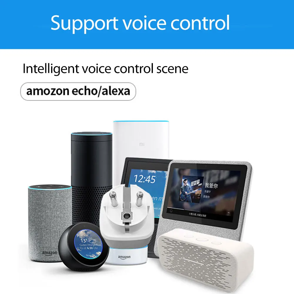 Ʈ ÷  , EU 16A   Ÿ̹ , Tuya SmartLife  , Alexa Assistant ۵, 1  7PCs