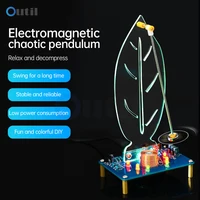 Analyste de balançoire électronique DC5V, production de circuits, bricolage, oscillation électromagnétique, kit de soudage expérimental, pièces détachées 1