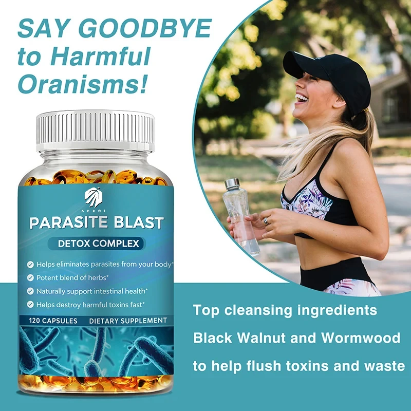 Parasite Blast-Bowel Cleansing Supplement, Digestive Health, Immune Health, Parasite Removal