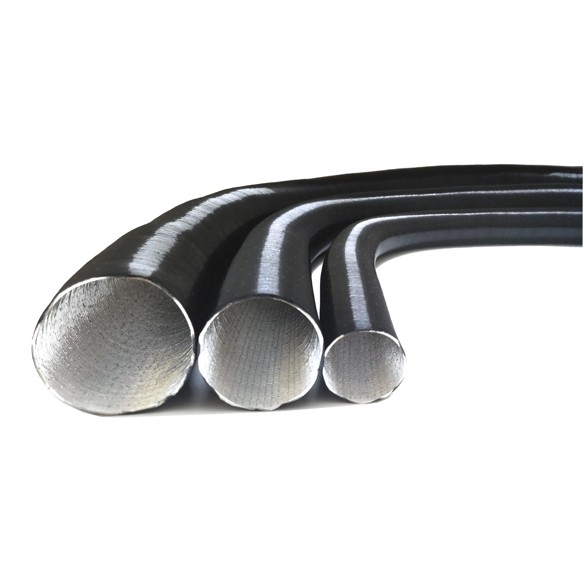 300cm Stretched Length 42/60/75mm Bellows Warm Air Ducting Intake Outlet Exhaust Pipe Heater Duct For Webasto Parking Heater