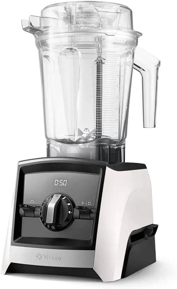 

Vitamix White A2500 Ascent Series Smart Blender, Professional-Grade, 64 oz. Low-Profile Container, 64 fl oz