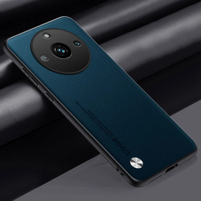 Premium PU Leather Shockproof Phone Case with Silicone Back Cover - Luxury Full Protection