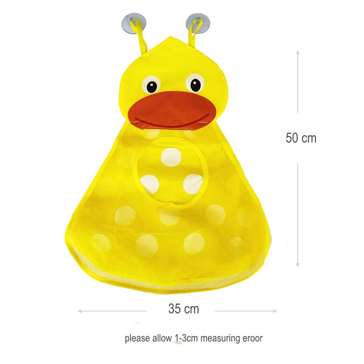 Toy Storage Bag Baby Bath Toys Bathroom Baskets Baby Bath Mesh Net Bag Shower Holder Toys Organizer Large Toy Storage Bags Strong Suction Cups