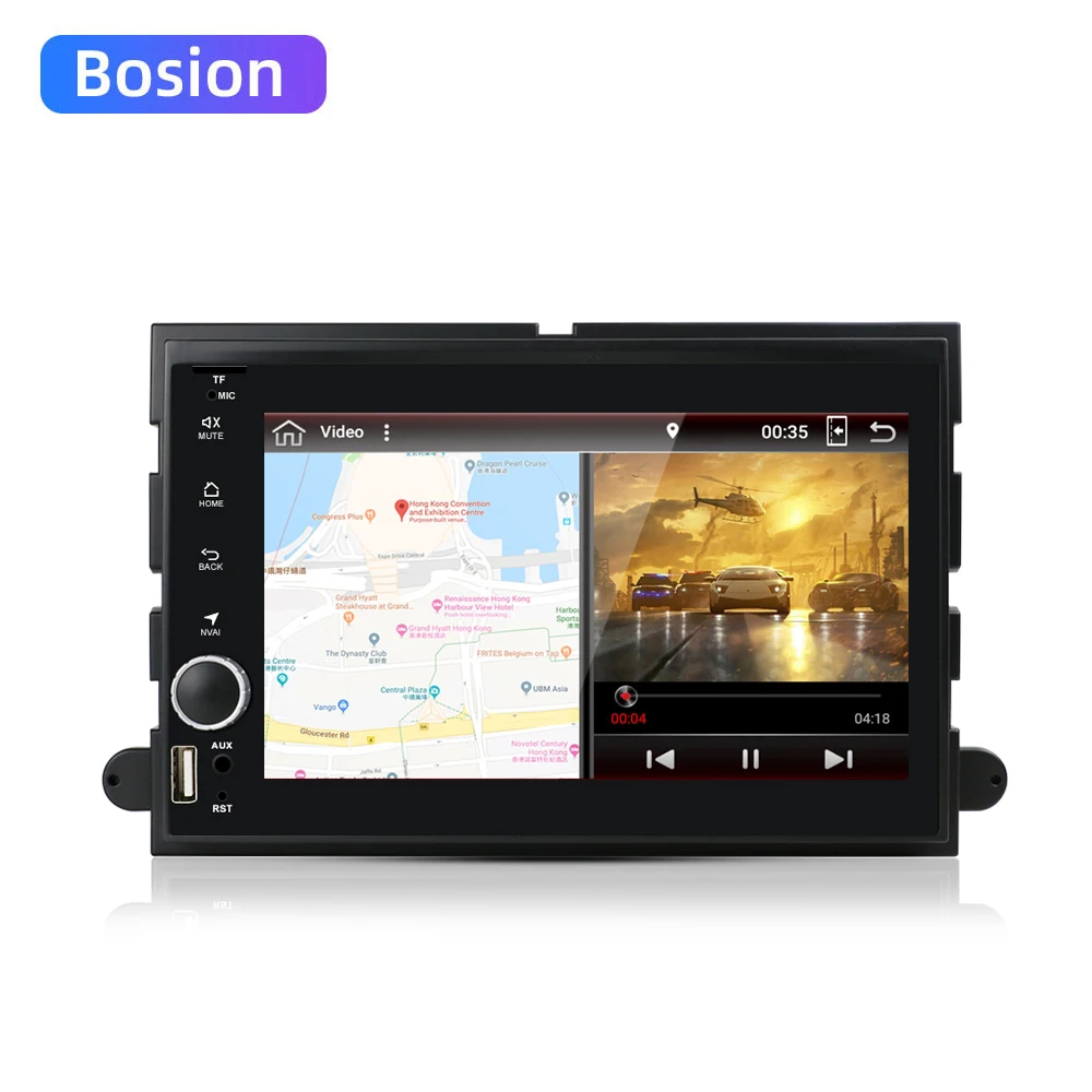 Bosion 2 din Android 10 Car DVD For Ford Fusion Expedition Explorer F150 Escape Edge Mustang 2006-2009 auto radio headunit SWC | Автомобили