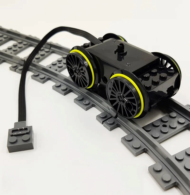 Custom Lego Train Drive MOC Technical Parts Train Track Motor With