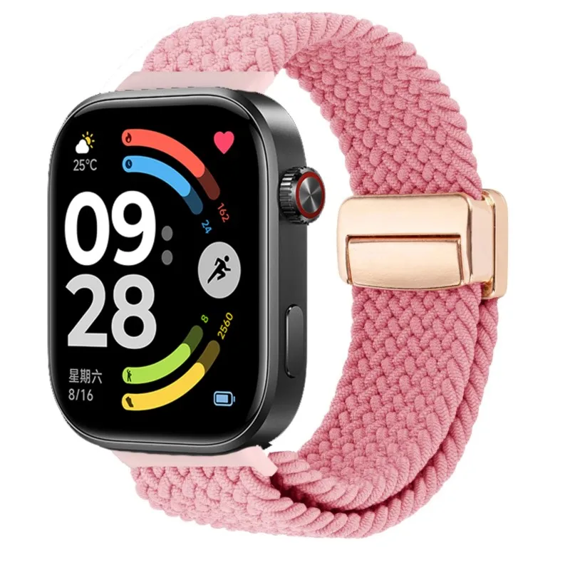 Sport Braided Adjustable Magnetic Strap for Smartwatch Accessories
