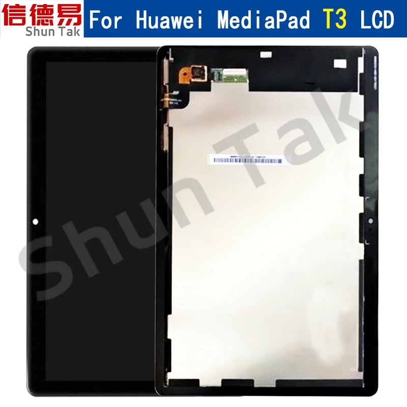 9.6 For Huawei MediaPad T3 10 AGS-L09 AGS-W09 AGS-L03 T3 9.6 LTE LCD  Display with Touch Screen Digitizer Assembly Glass Film - Price history &  Review