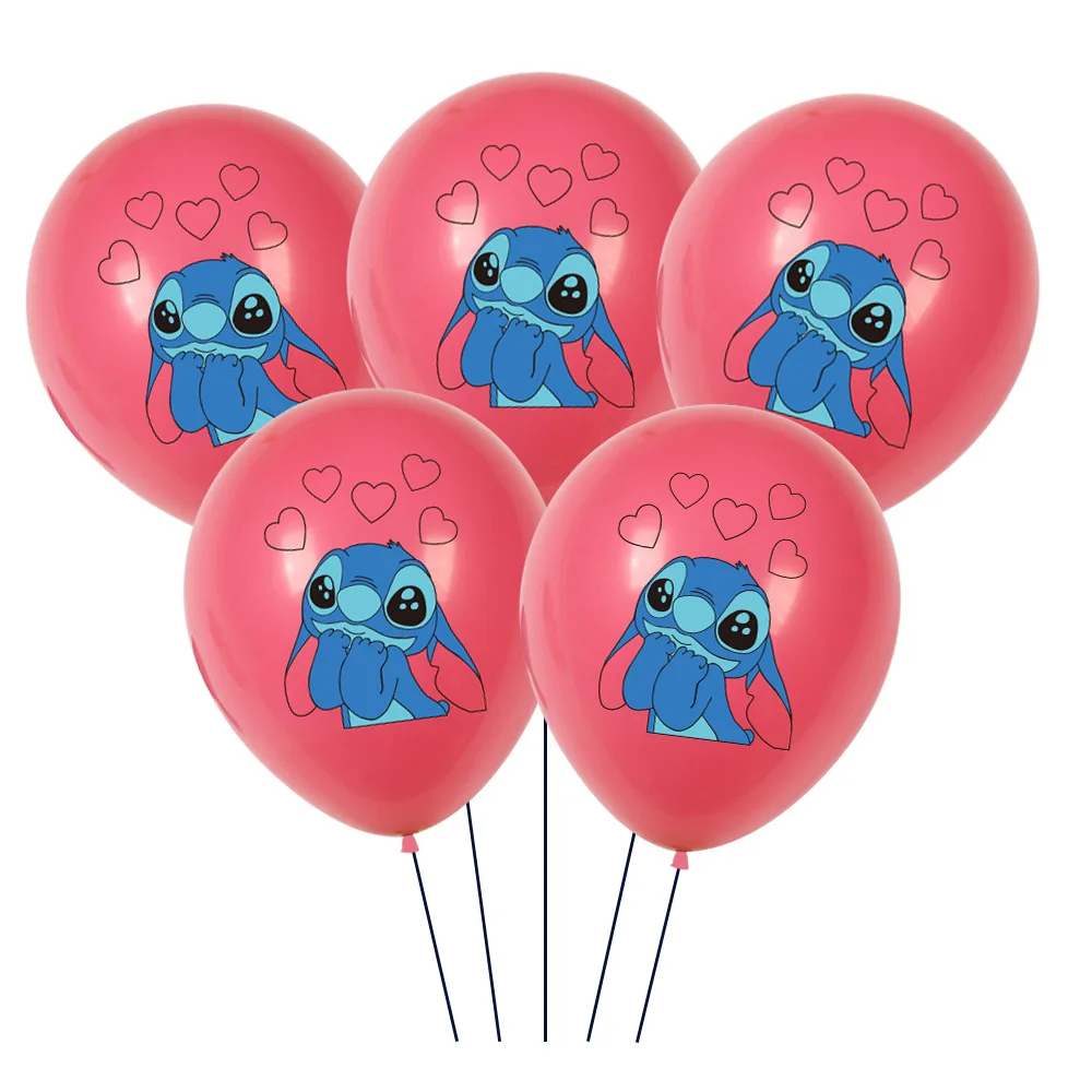 thumbnail image 1 of Disney-Conjunto de globos de látex de Lilo y Stitch para niño y niña, 10 piezas, 12 pulgadas, decoraciones para fiesta de cumpleaños, Baby Shower, juguetes para niños, 1 of 5