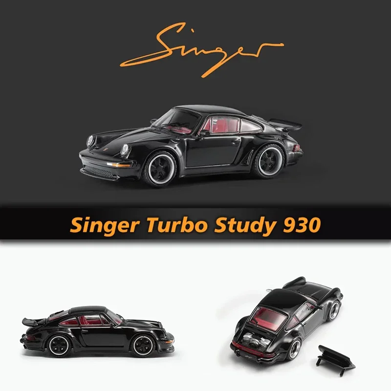 

RM в наличии 1:64 Singer Turbo школьная коллекция 930, литая модель автомобиля, игрушки, модель Рино