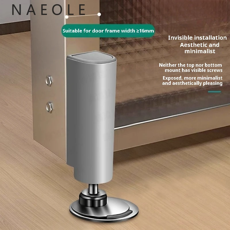 Door Top No Drilling Adjustable Suction Anti-collision Stopper Bedroom Door Strong Magnetic Household Collision