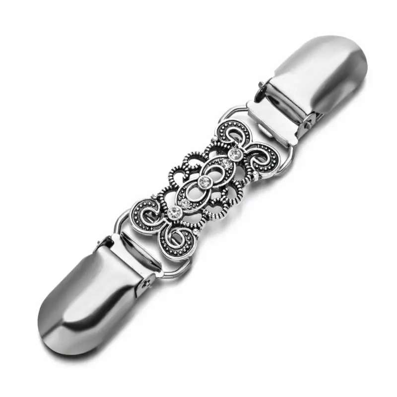 Clothing Decor Duckbill Clip Womens Shawl Scarf Electroplating Alloy