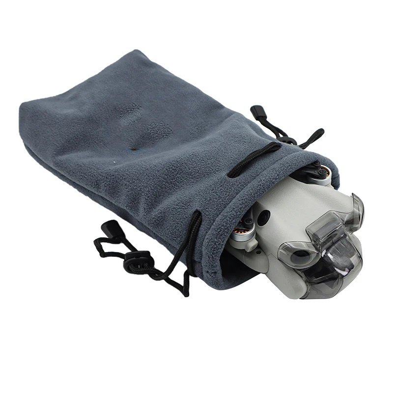 Thick/Thin Plush Storage Bag for DJI Mini 4 PRO/Mini 3 PRO/Mini 3 Portable Handbag Drone / Control Carrying Case Accessories