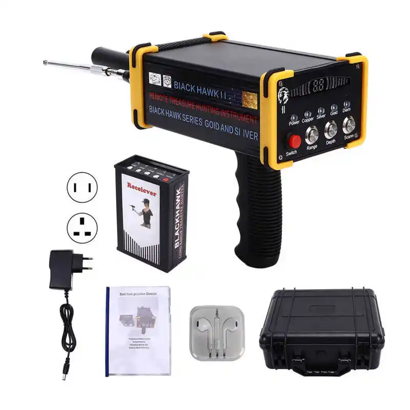 Professional Metal Detector Depth 15M Underground Gold Scanner High