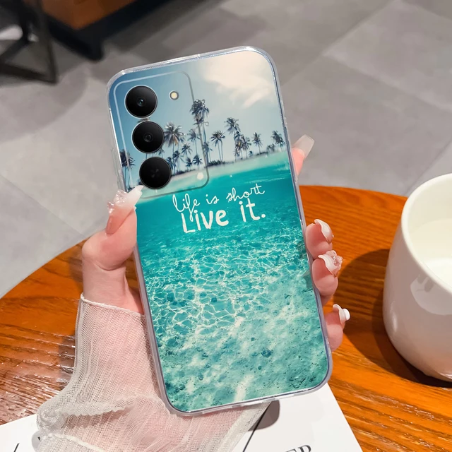 Custodia Con Cordino Per Realme 14 Pro+ 5G - Trasparente, Antiurto, Con Laccio Collo Regolabile - Foto 11