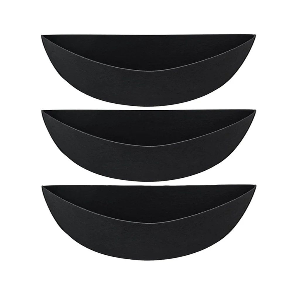 

Кафе разные характеристики войлочная сменная подвесная Настенная Корзина черная полукруглая Цветочная кастрюля