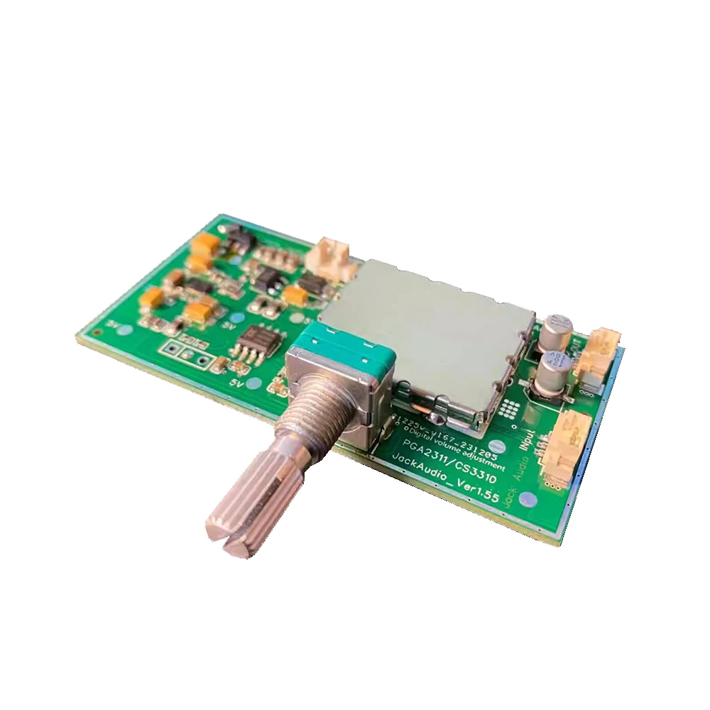 

PGA2311/2310 Preamp Stereo Digital Volume Adjustment Module Dual Channel Volume Potentiometer DC 6V-12V For Audio Amplifier