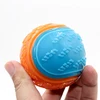 Dog Interactive Ball Soft TPR Toy for Dog Interactive Training Dog Ball Pet Teeth Cleaning Bite Resistance Ball Toy Random Color 6