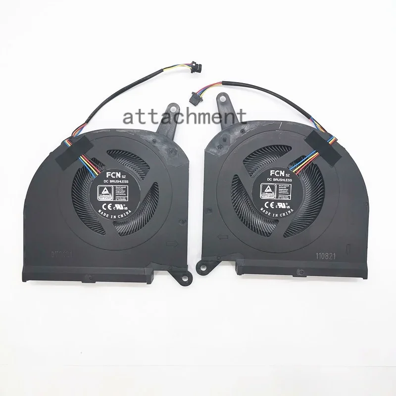 

New CPU/GPU Cooler Fan For Aorus 15G 15G 17G XC XB RX7G PLB07010S12HH DC 12V 0.50A 4Pin Radiator 2021 Year