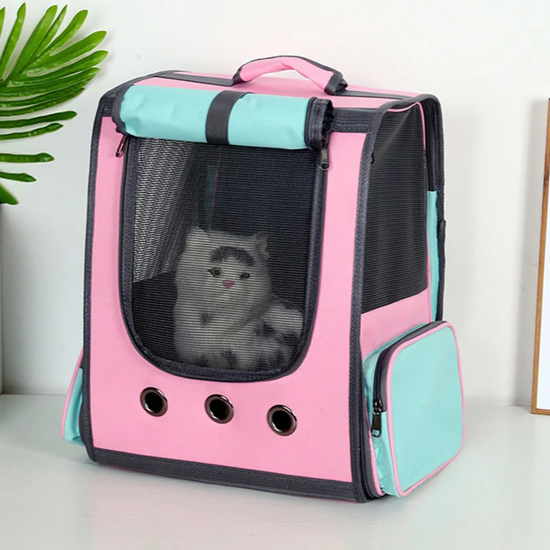 

High Quality Window Transport Carrying Breathable Travel Bag Astronaut Portable Casual Travel Pet Carrier Backpack For Cat Dog