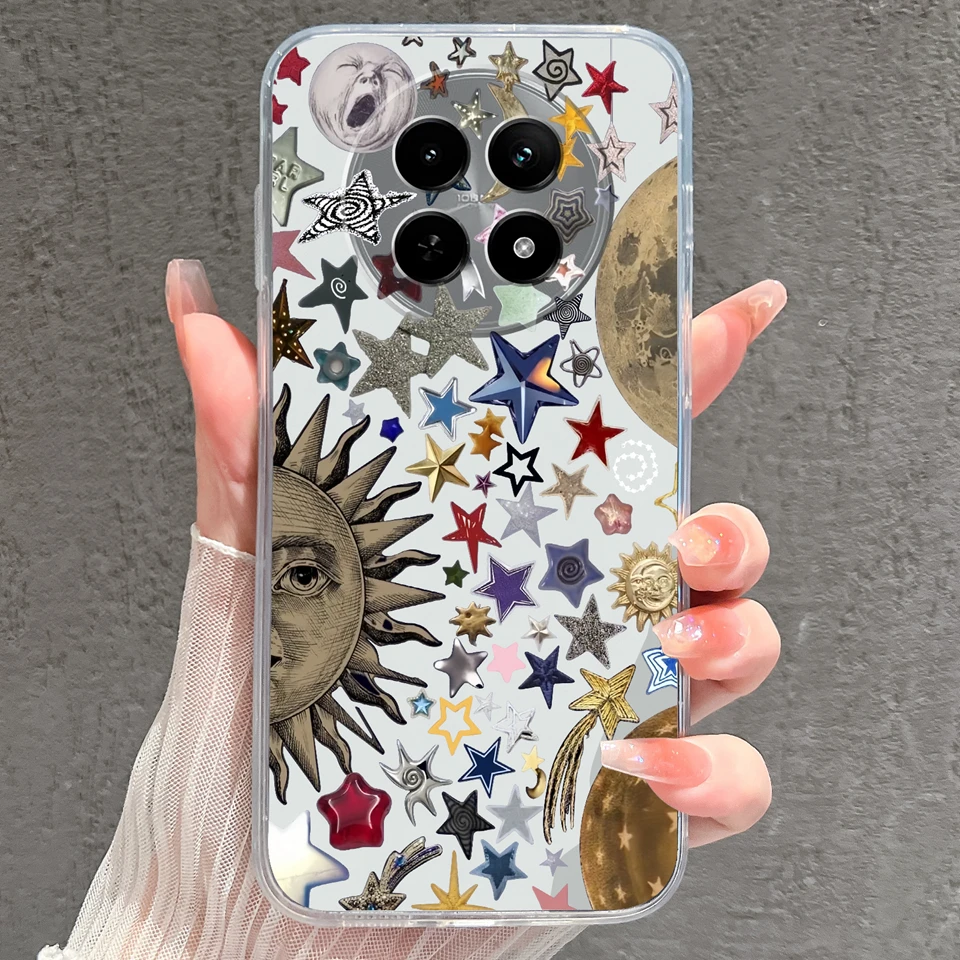 Enhanced Product Title:  
Little Fish Moon Non-Slip Camera Protection Clear Case