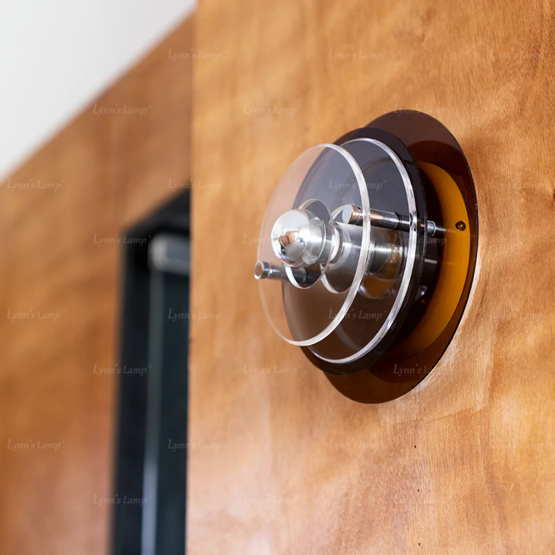 

conception of medieval space age wall lamp Bauhaus bedroom porch color UFO atmosphere decorative lights