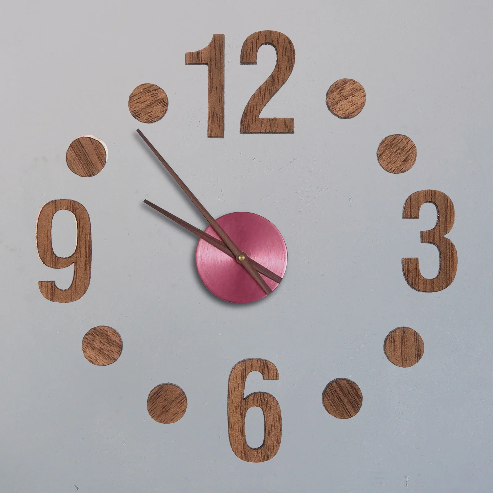 Clock Digital Accessories Numerals Wooden Numbers Hands Replacement Parts DIY Supplies for Hanging Wall