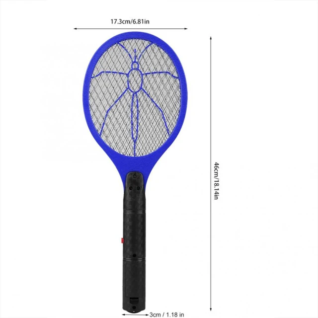 Elektromos Légy Rovar Hibás Zapper Bat Kézi Swatter Ütő Hordozható Szúnyogok Gyilkos Kártevőirtó Hálószobás Rovarok Számára - Image 6