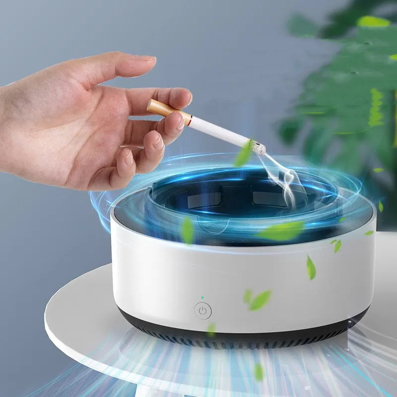 Smoke Removal Air Purification Ashtray Anion Purification Automatic Purifier Portable for Car portable ashtray air purifier ashtray