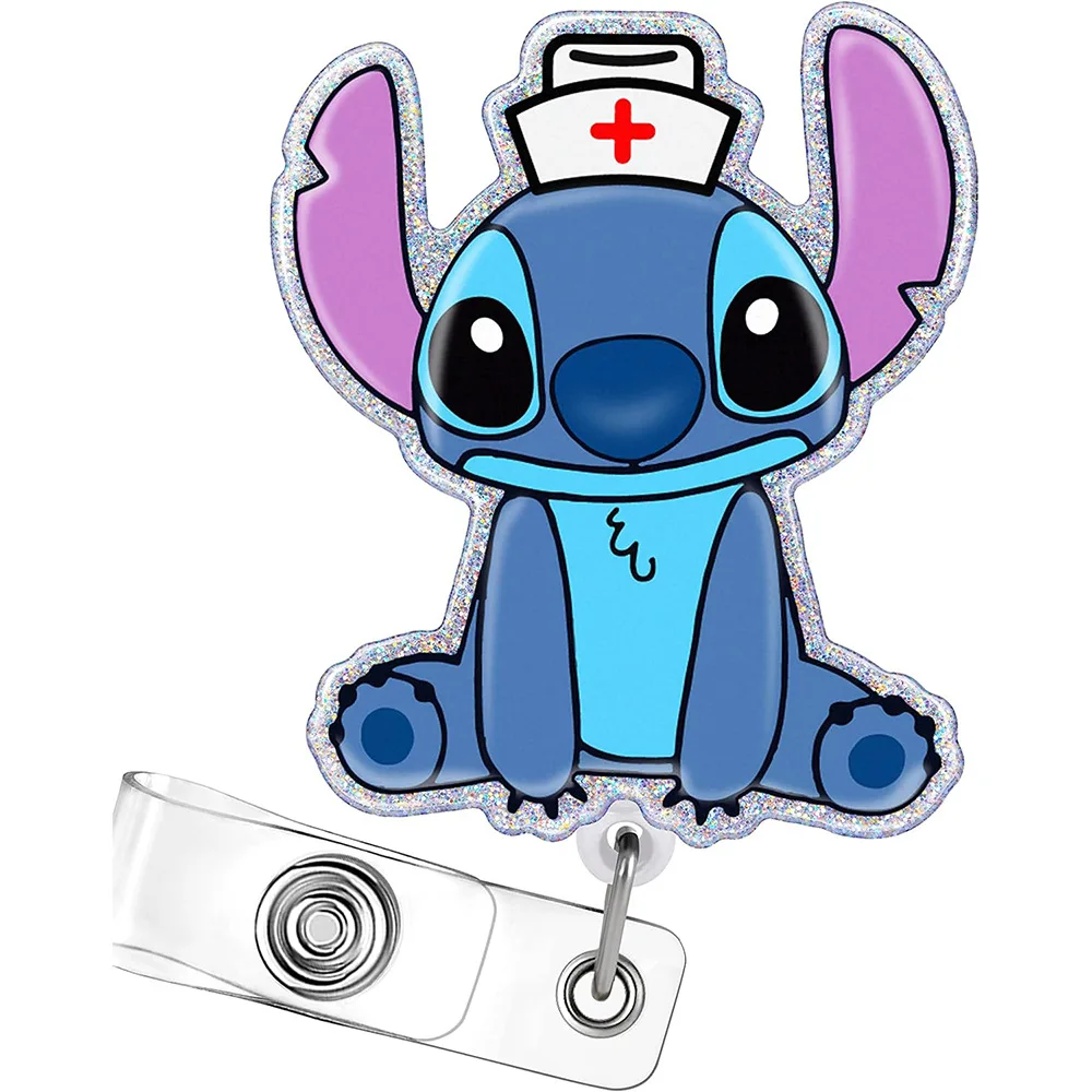 Produktbild von 10 Stück Ausziehbarer Badgeholder Für Krankenschwestern Und Ärzte Id- Kartenhalter Cartoon-Design