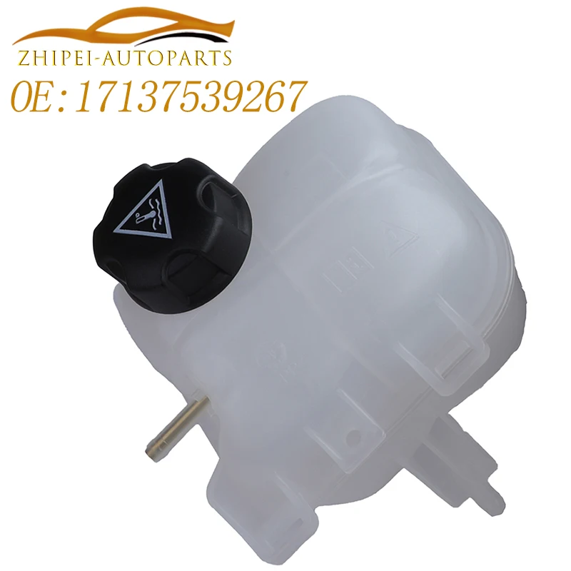 Engine Coolant Recovery Expansion Tank W/Cap Car 17137539267 For MINI R55 R56 R57 R58 R59 R60 R61 ONE COOPER S JCW 17137823626 Coolant Expansion Tank