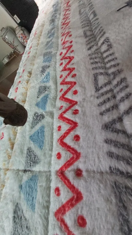 Bohemian Milk Velvet Sofa Cover | Plush Thick Boho Sofa Protector photo review