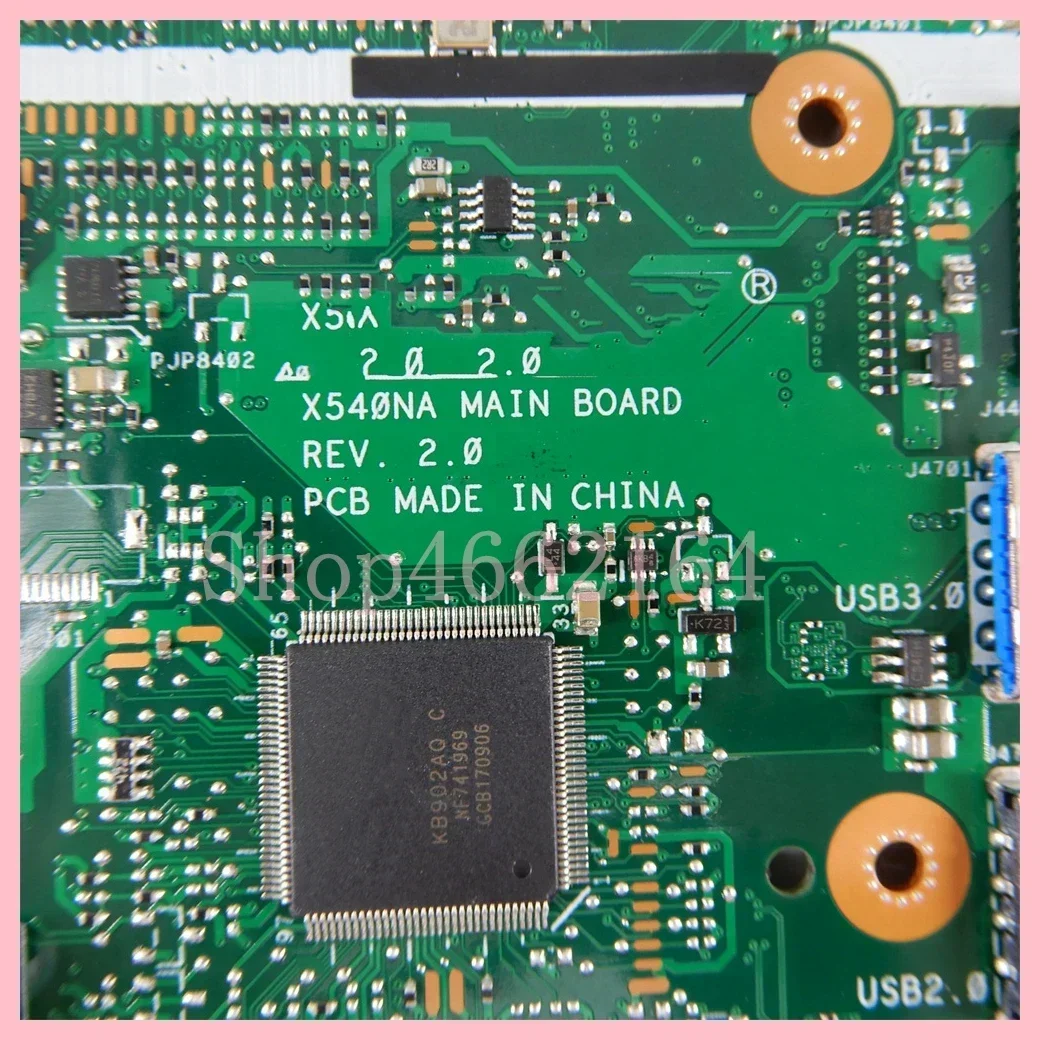 Laptop Motherboard Notebook Mainboard For Asus X540 X540N X540NA R540N D540NA X540MA
