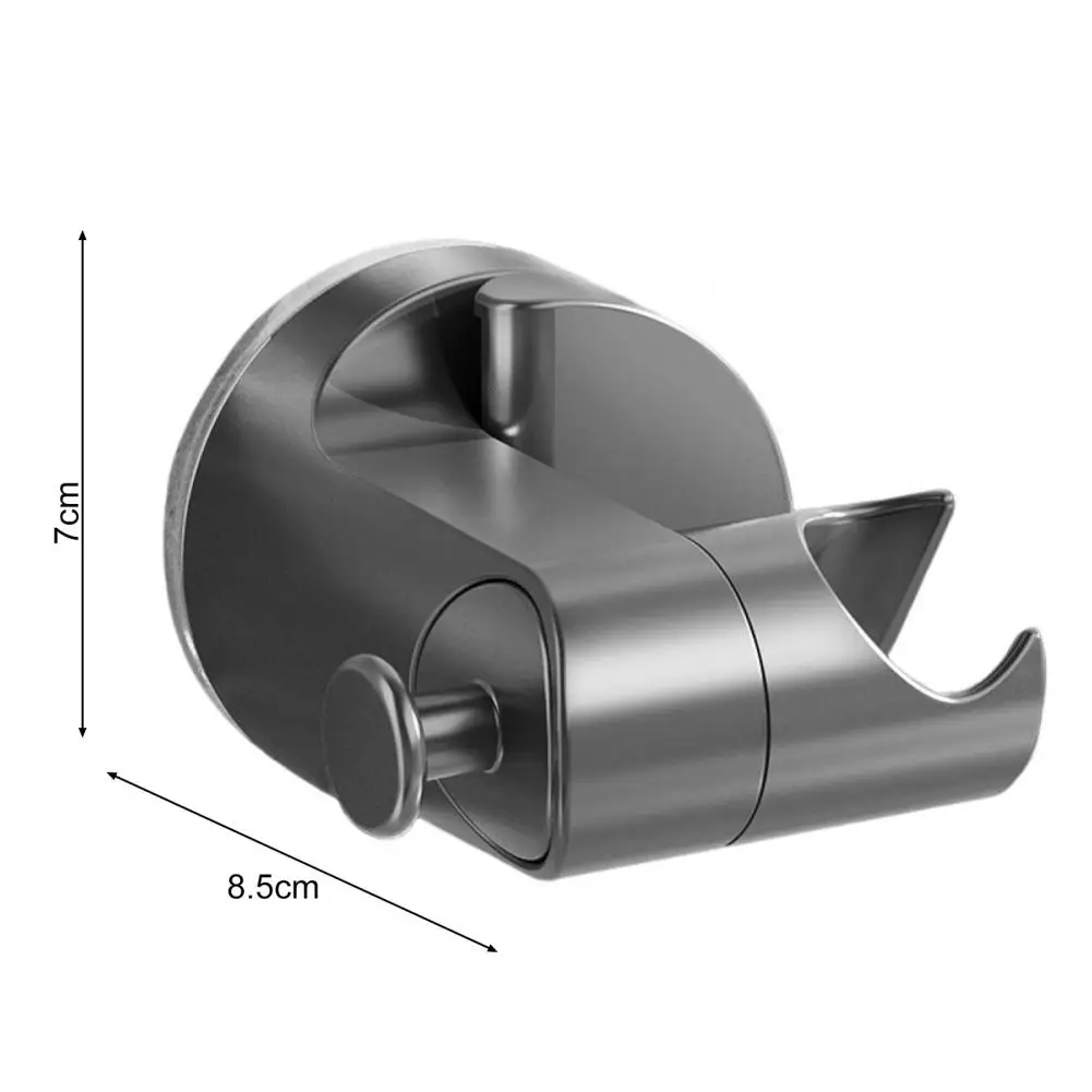 7cm Diameter Shower Base Bracket Universal With Hook Design Strong Adhesive Waterproof Handheld Shower Base Holder Replacement