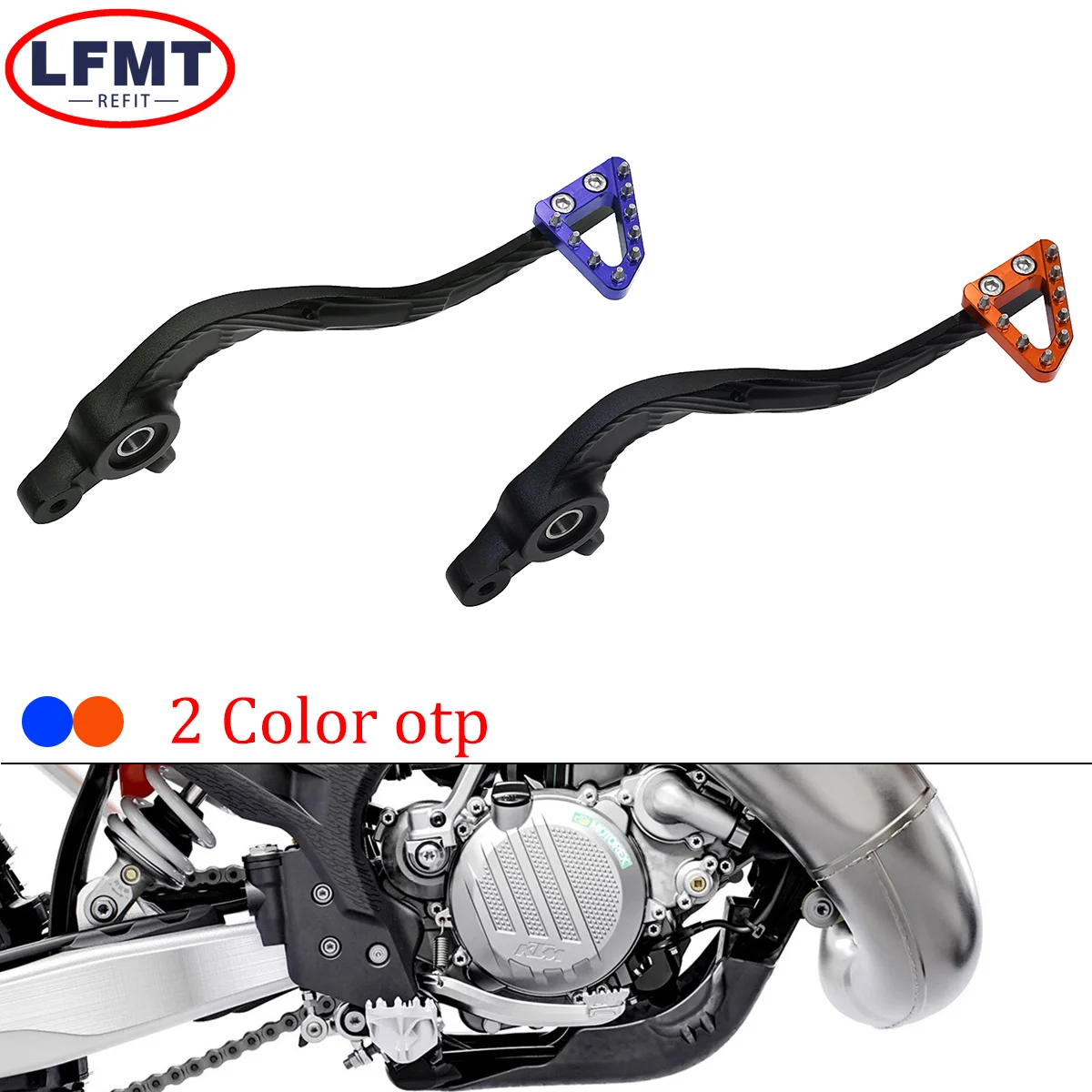 

Педаль ножного тормоза CNC для мотоцикла KTM SX XC XCW EXC EXCF 250 300 350 500 2017-2022 для Husqvarna FE TC TE TX