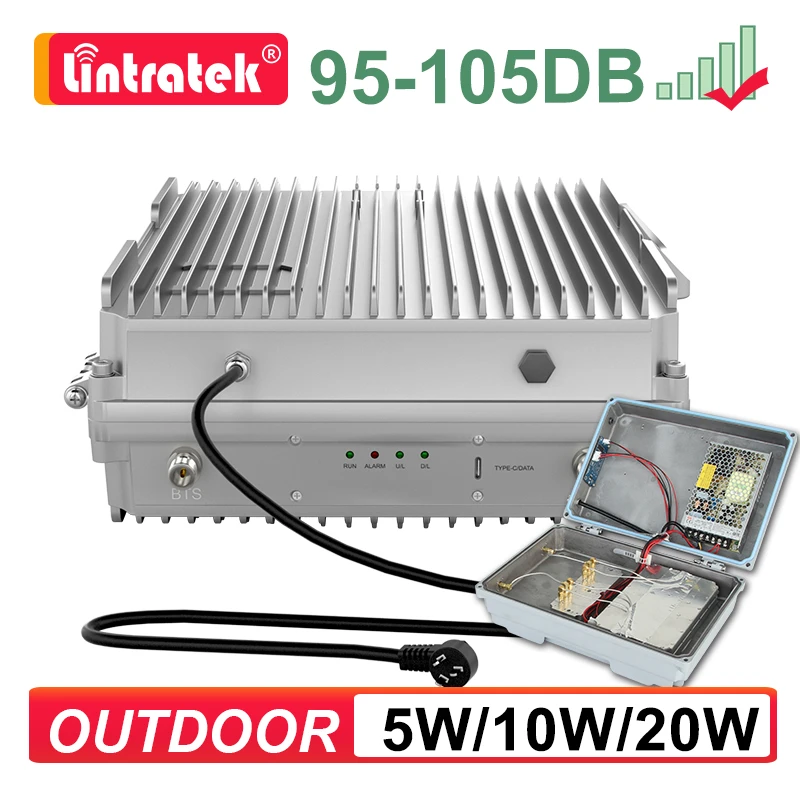 5W/10W/20W MGC 95105dB Gain Cellular Amplifier GSM 2G 3G 4G Signal