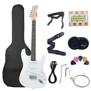 Stock guitare électrique, guitare professionnel multifonctionnel rock guitare  électrique guitare est un débutant adulte instrument - AliExpress